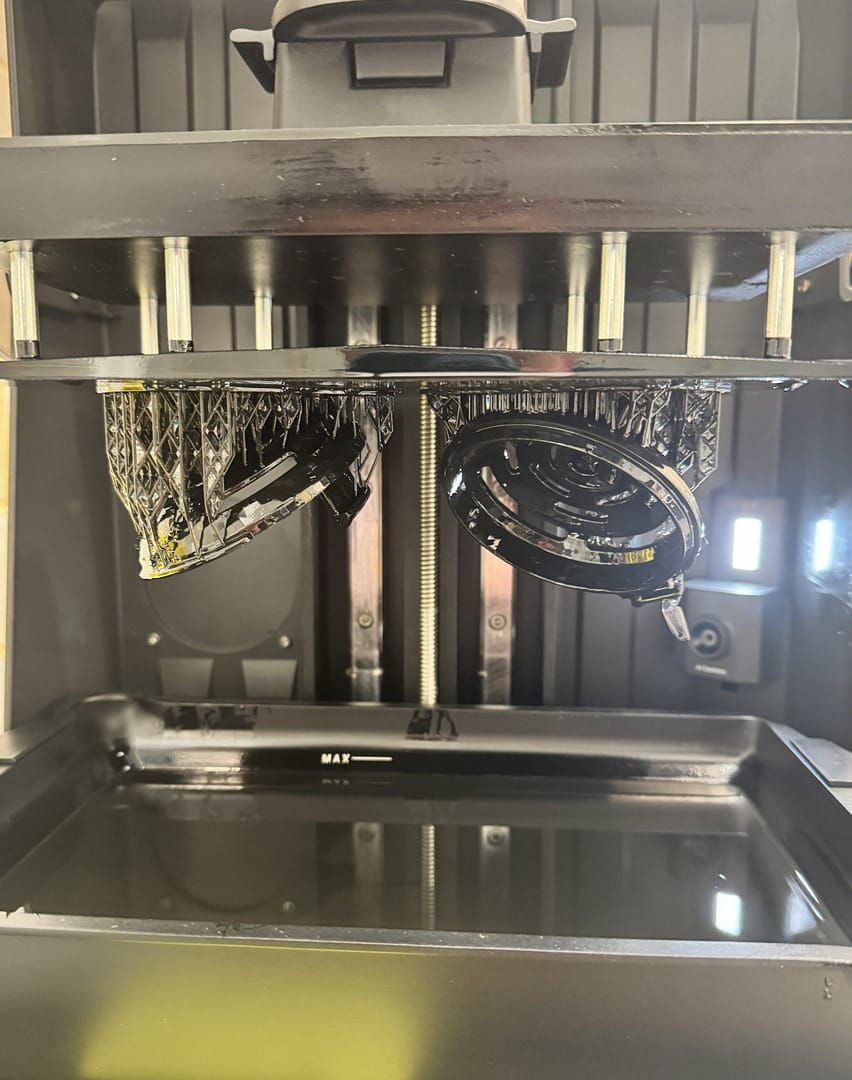 Super tough resin printing